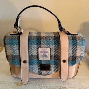 Islander Blue and Tan Bag Brand New with Tags